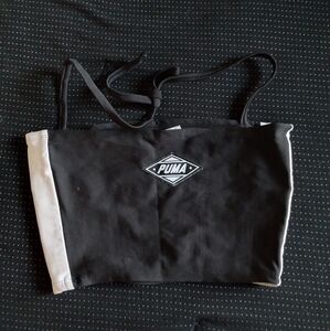 Puma Black and White Tube Top